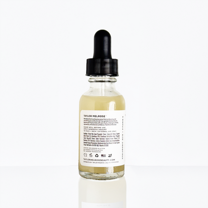 1 oz.℮ Taylor Melrose® Ultra Hydrating Facial Serum | Hyaluronic Acid (Clear Bottle)